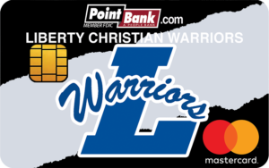 Liberty Christian School Logo Debit Card - card_website_0005_CC_LC_TEMPLATE-300x188